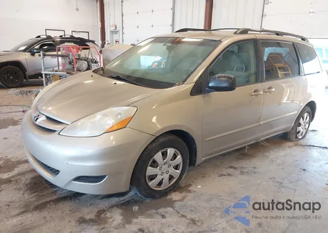 2007 Toyota Sienna Le из США, поврежденный, VIN 5TDZK23C57S030072